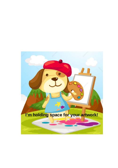 "New Artist - watch this space"