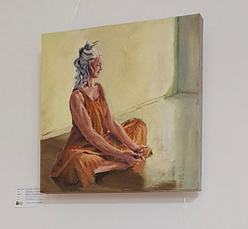 Present Moment by Nicole Johnson (41 x 41cm)