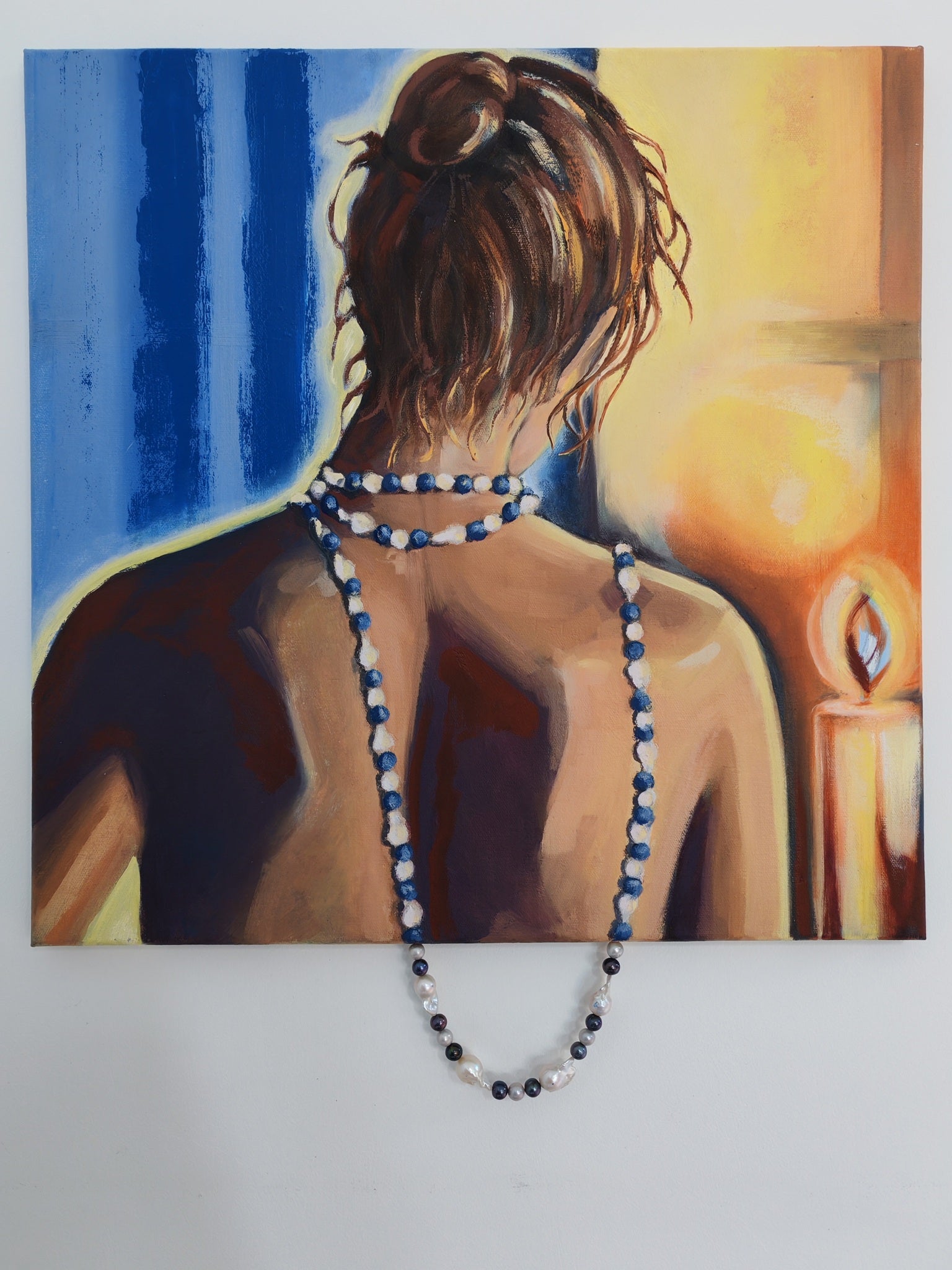 Pearls by Nicole Johnson (51 x 51 cm)