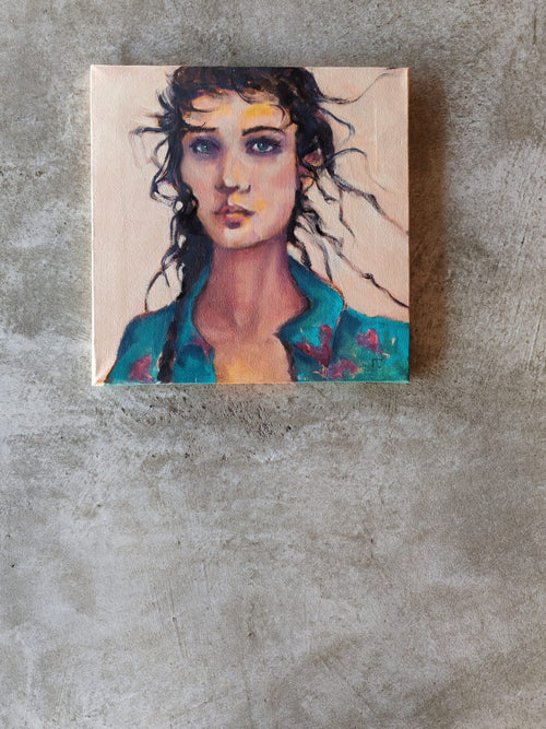 Steadfast Heart by Nicole Johnson (30cm x 30cm)